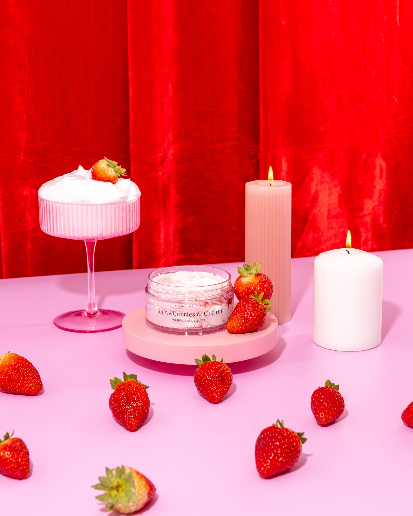 Strawberries & Cream Whipped Body Butter