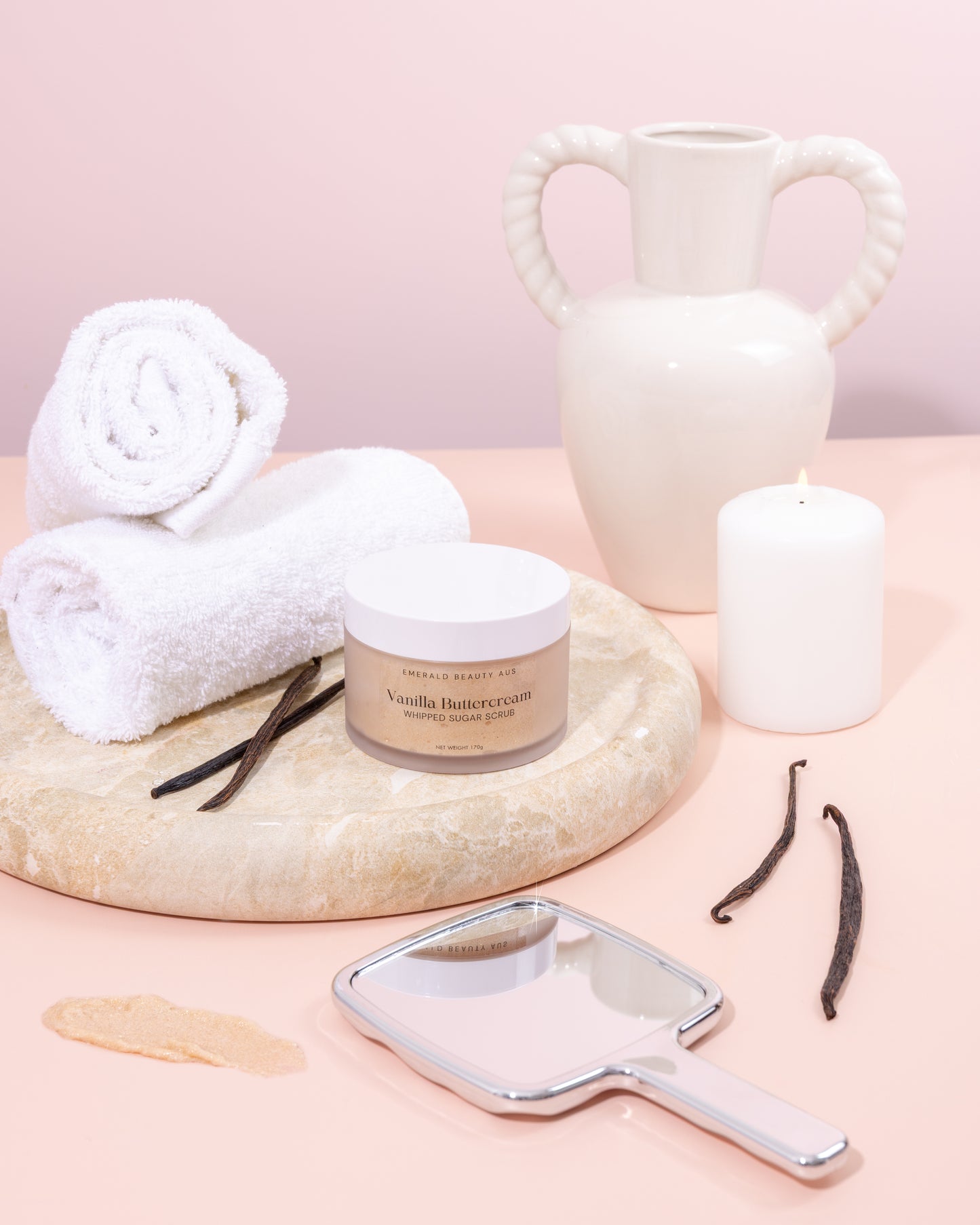 Vanilla Buttercream Whipped Sugar Scrub