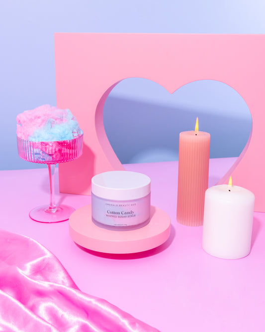 Cotton Candy Whipped Sugar Scrub