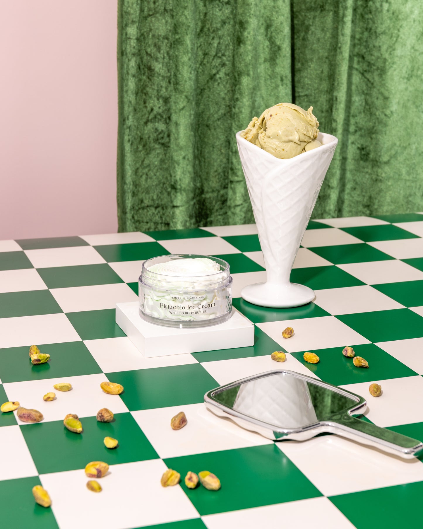 Pistachio Ice Cream Whipped Body Butter