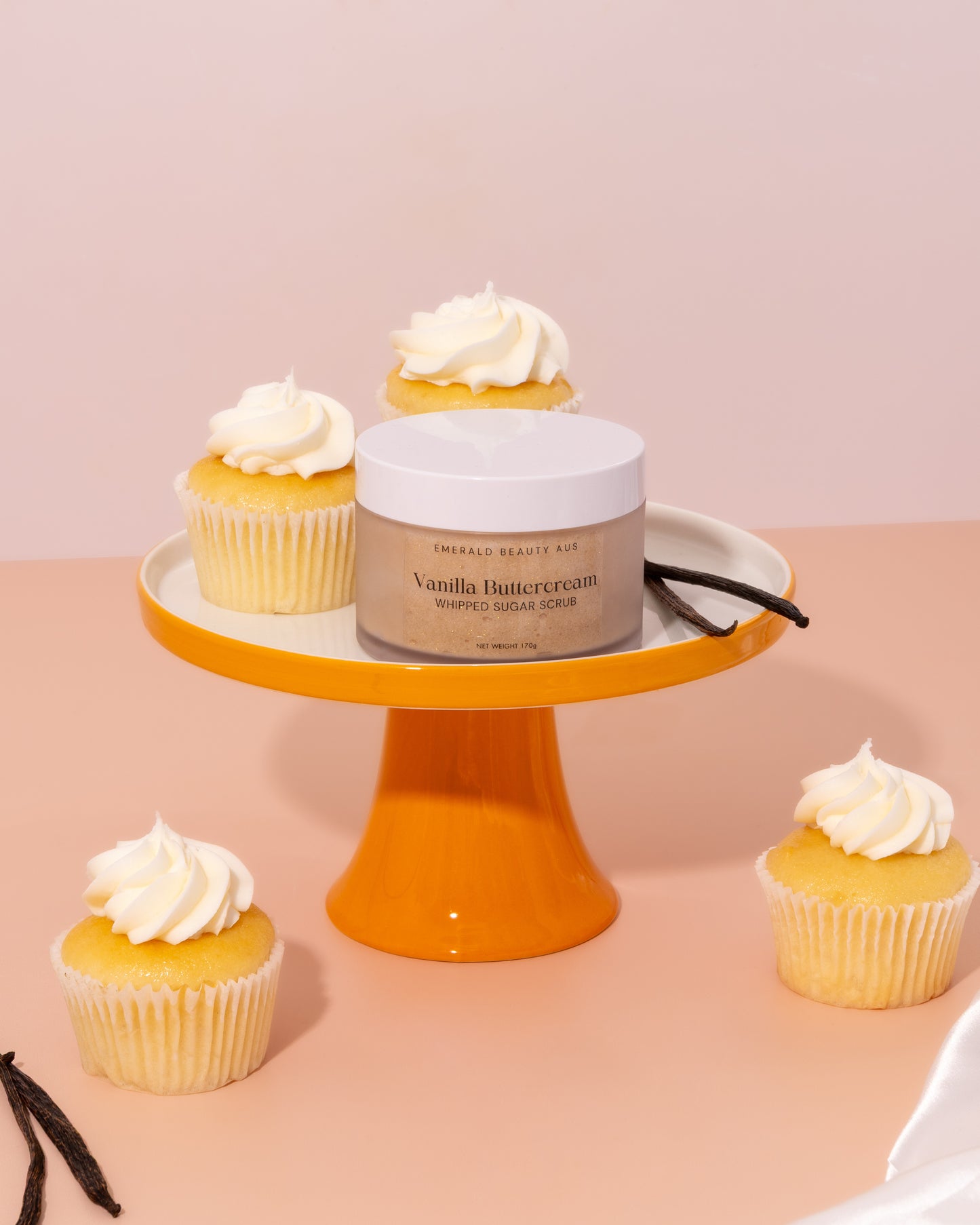 Vanilla Buttercream Whipped Sugar Scrub