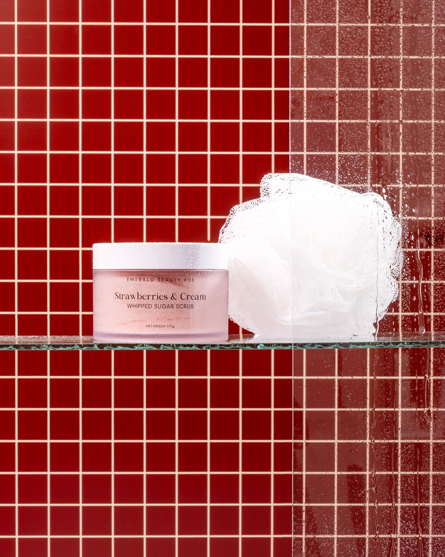 Strawberries & Cream Whipped Sugar Scrub