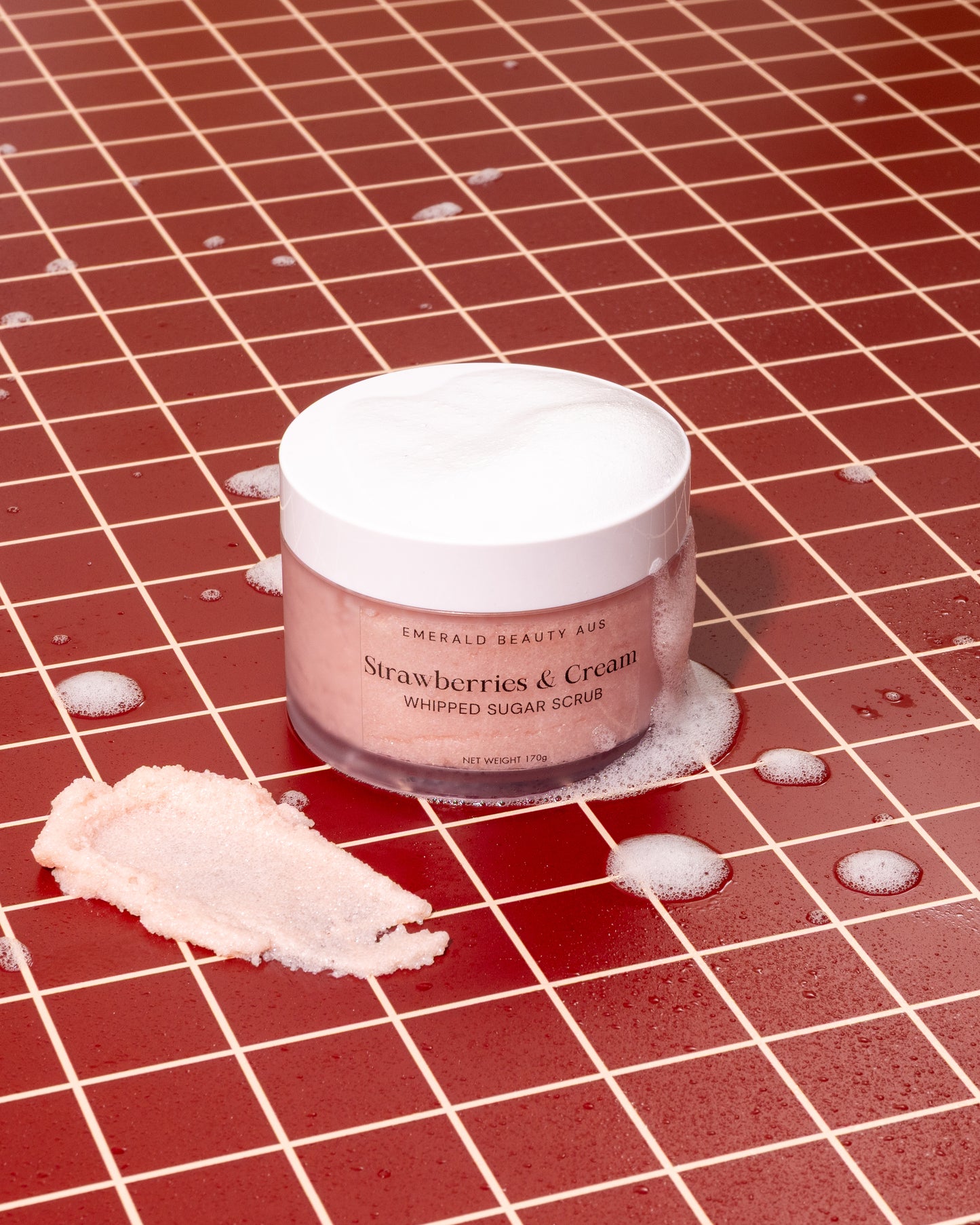 Strawberries & Cream Whipped Sugar Scrub