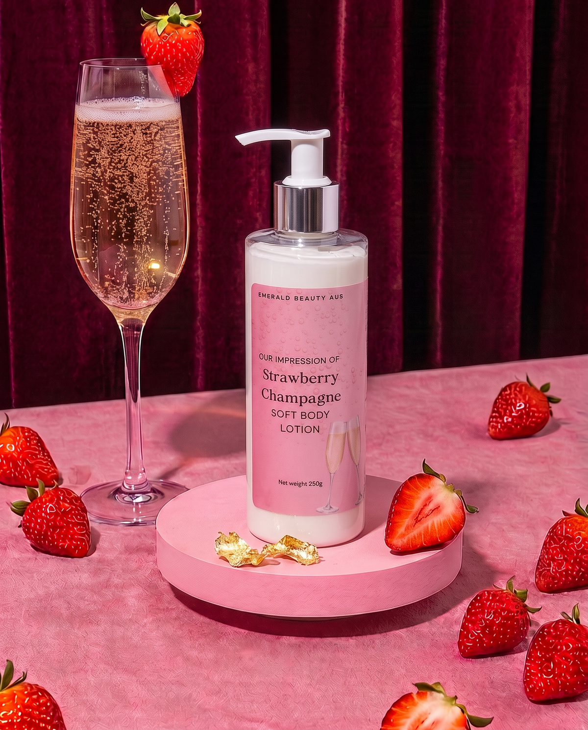 Strawberry Champagne Soft Body Lotion