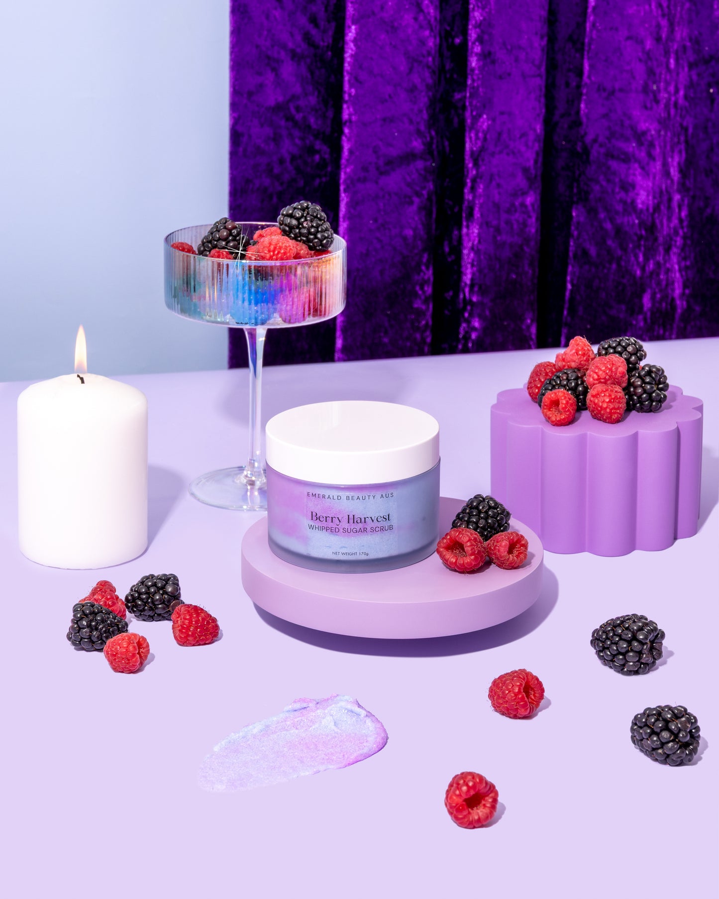 Berry Harvest Whipped Sugar Scrub