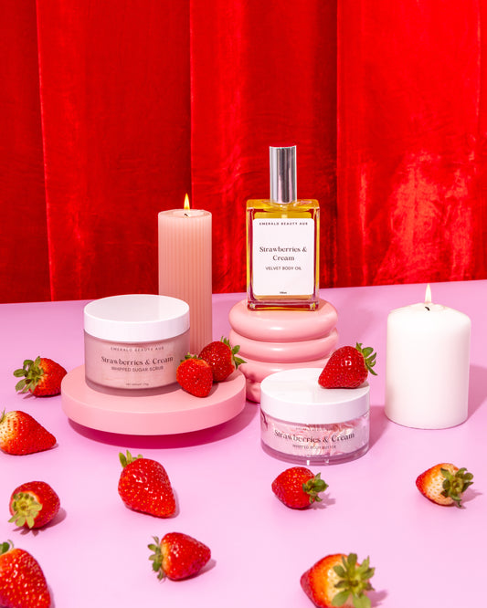 Strawberries & Cream Ultimate Bodycare Bundle