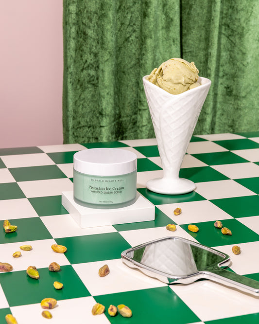 Pistachio Ice Cream Whipped Sugar Scrub