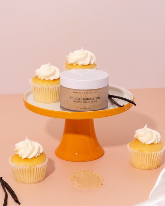 Vanilla Buttercream Whipped Sugar Scrub