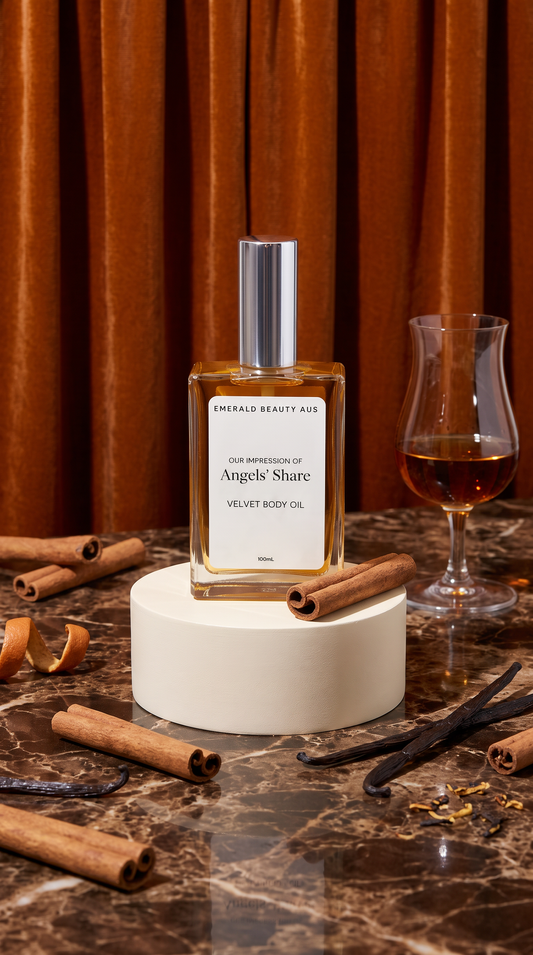 Our Impression of Angels' Share Velvet Body Oil