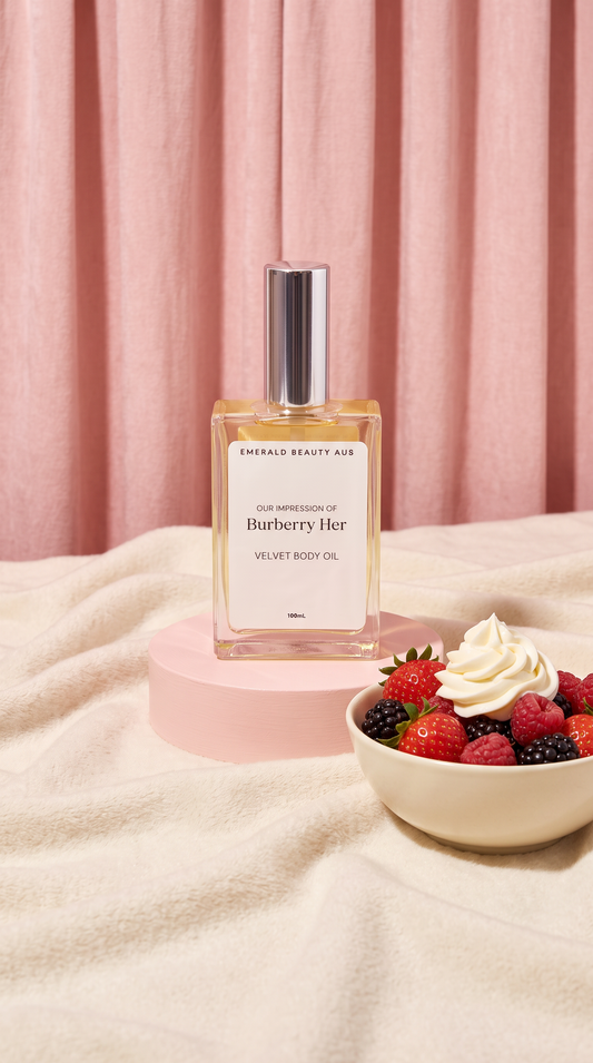 Our Impression of Burberry Her Velvet Body Oil