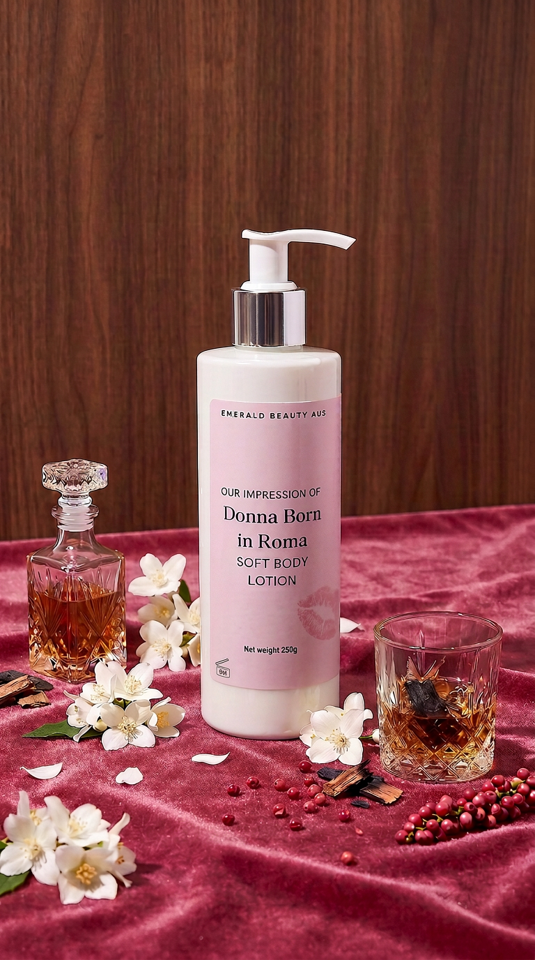 Our Impression of Donna Born in Roma Soft Body Lotion