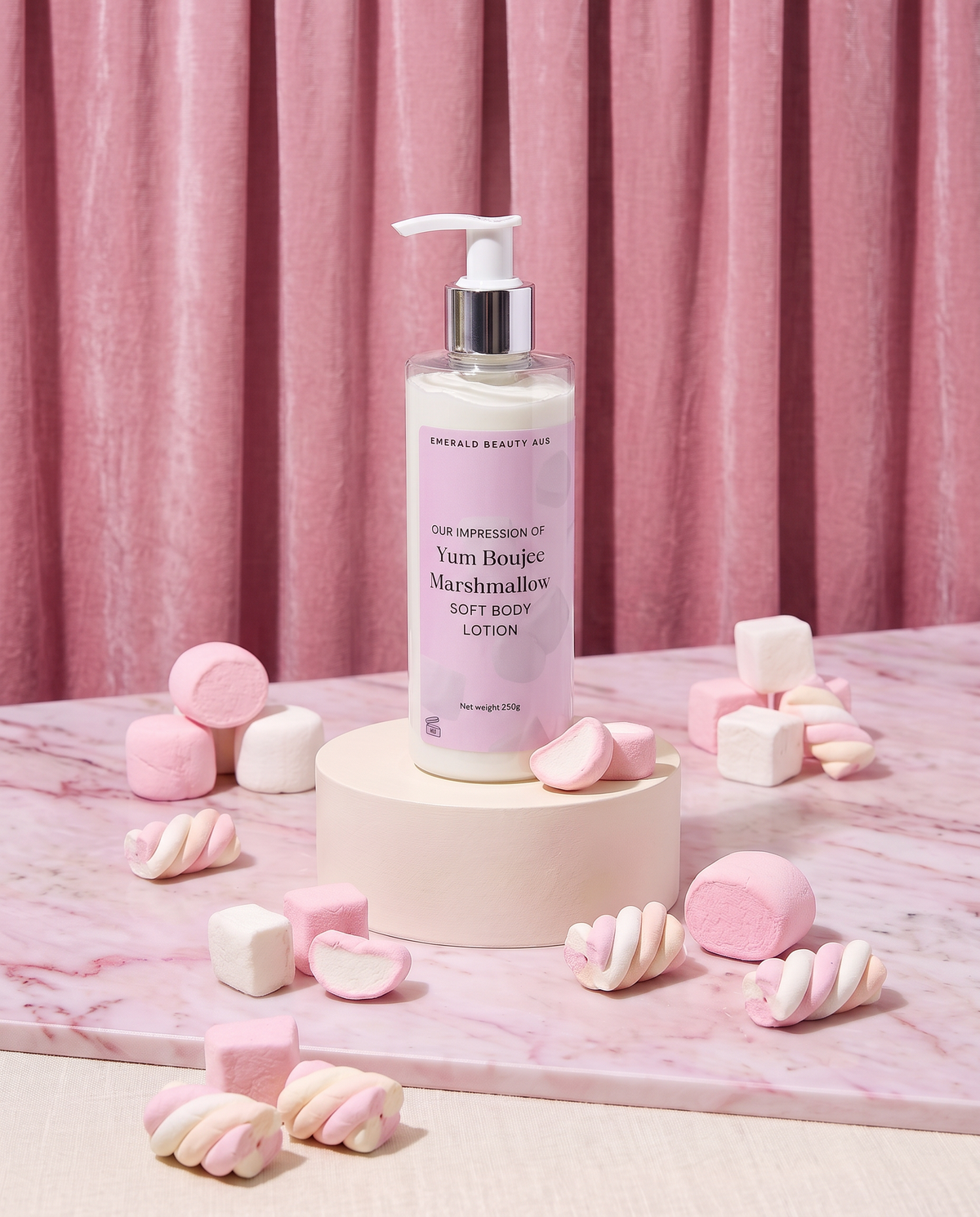 Our Impression of Yum Boujee Marshmallow Soft Body Lotion