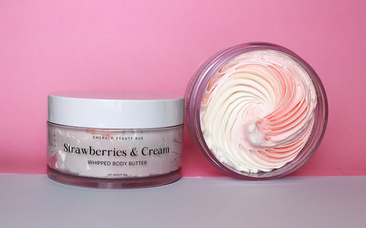 Strawberries & Cream Whipped Body Butter