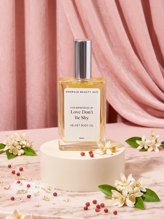 Our Impression of Love Don’t Be Shy Velvet Body Oil