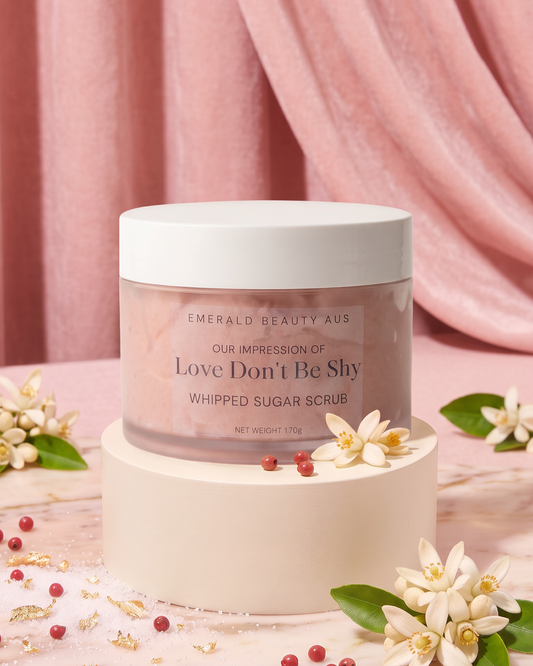 Our Impression of Love, Don’t Be Shy Whipped Sugar Scrub
